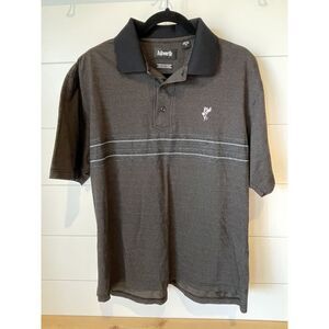Ashworth Black & Tan Golf Polo
